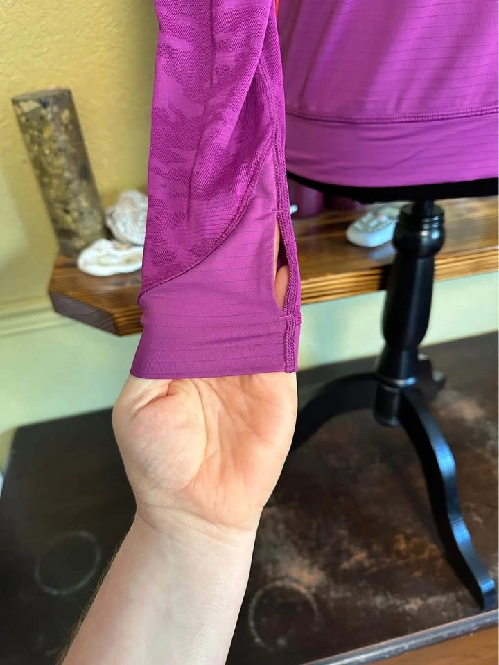 Lululemon Purple Longsleeve Top - photo 2