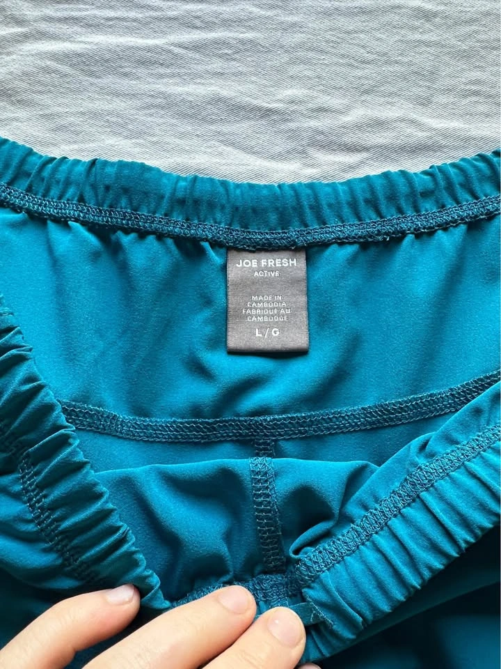 Joe Fresh Teal Athletic Shorts - photo 4