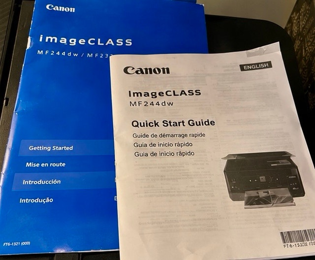 CANON IMAGECLASS ALL IN ONE LASER PRINTER – BLACK & WHITE - photo 4