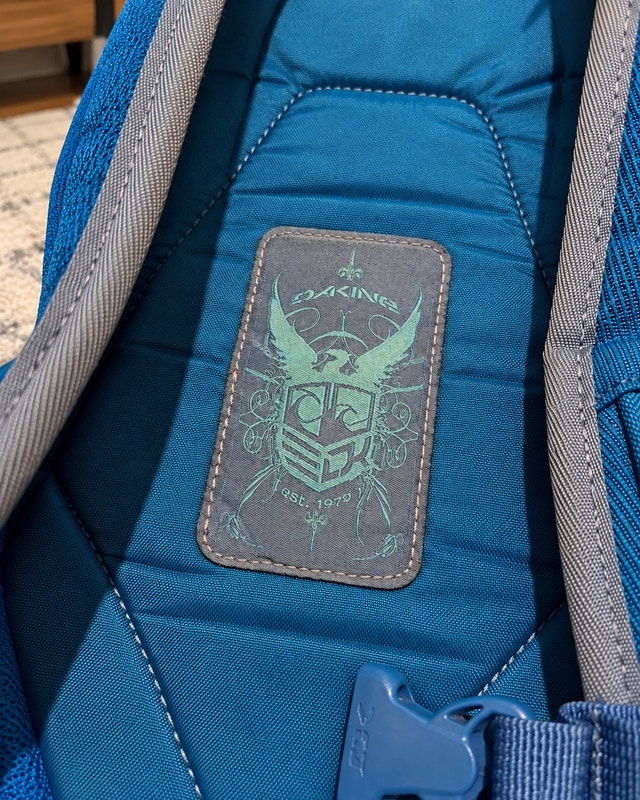 Dakine Blue Backpack - Laptop / School / Skateboard / Surf Bag - photo 3