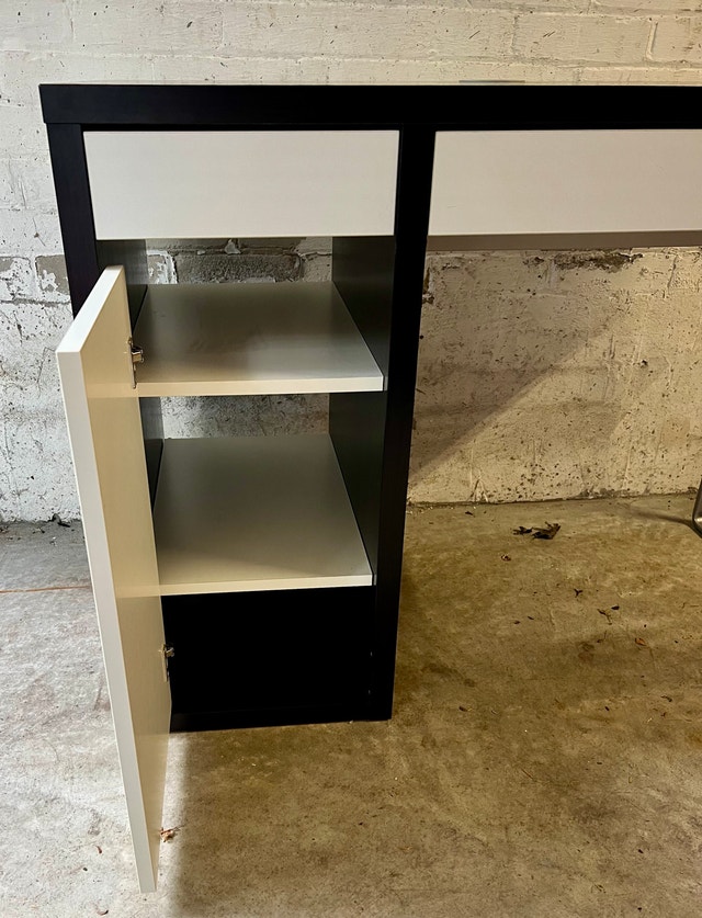 IKEA MICKE Desk - Black-Brown Home Office Desk - photo 4