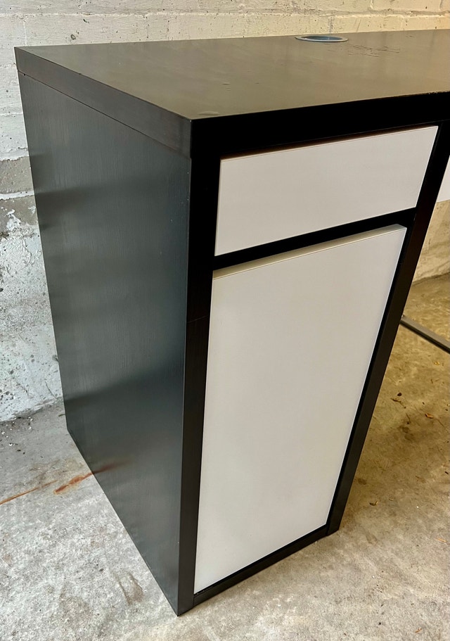 IKEA MICKE Desk - Black-Brown Home Office Desk - photo 5
