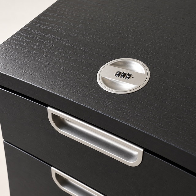 IKEA GALANT 2-Drawer Filing Cabinet - Lockable on Wheels - photo 5