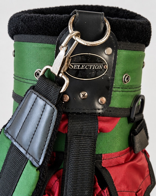 Vintage selection Golf Cart Bag - Green & Burgundy - photo 2