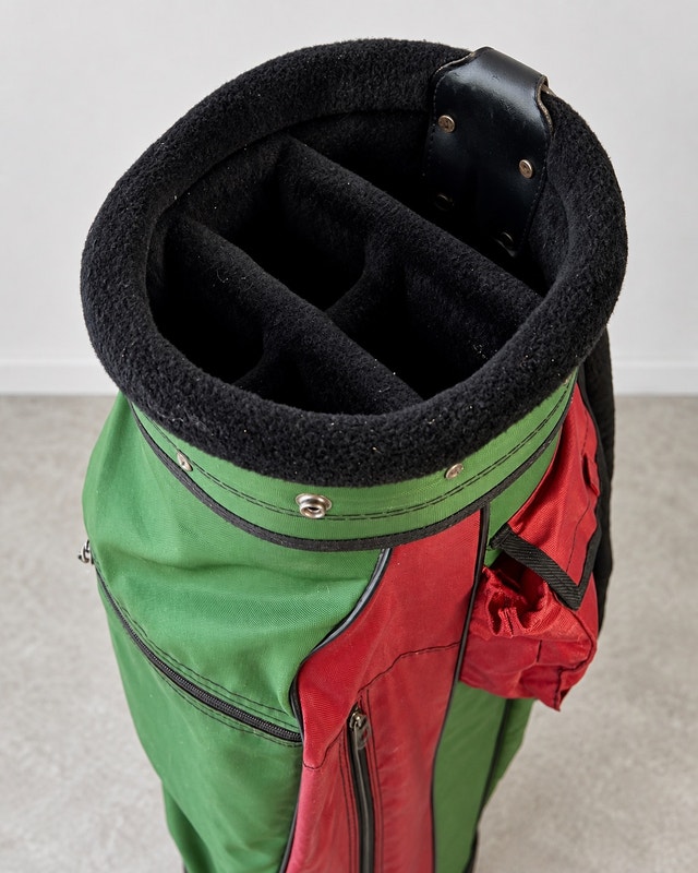 Vintage selection Golf Cart Bag - Green & Burgundy - photo 4