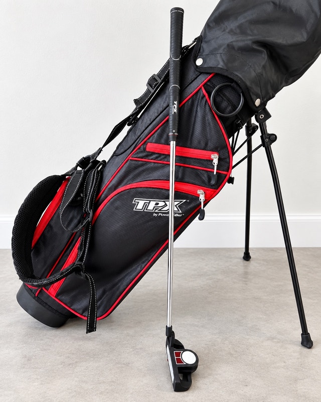 PowerBilt TPX Junior Golf Bag & Putter - Black & Red - photo 2