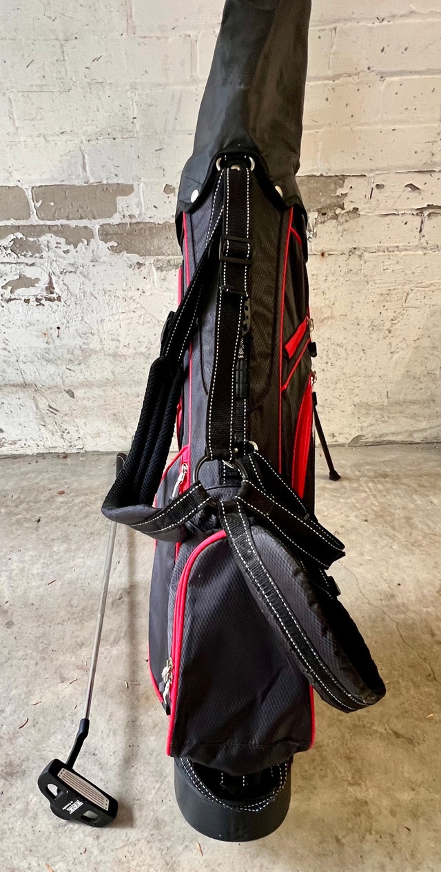 PowerBilt TPX Junior Golf Bag & Putter - Black & Red - photo 5