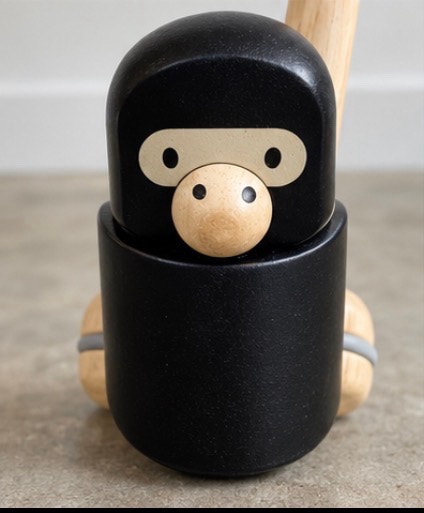 PlanToys Climbing Gorilla Wooden Toy - With Original Box - photo 3