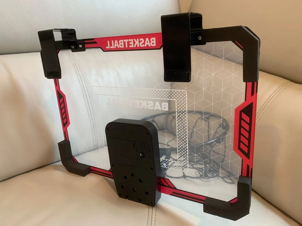Mini Over-the-door Basketball Hoop with LED Scoreboard - photo 3