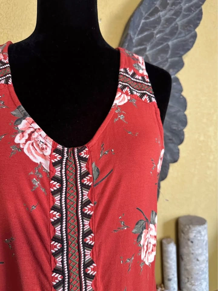Ricki’s Floral Red tank Top - photo 3