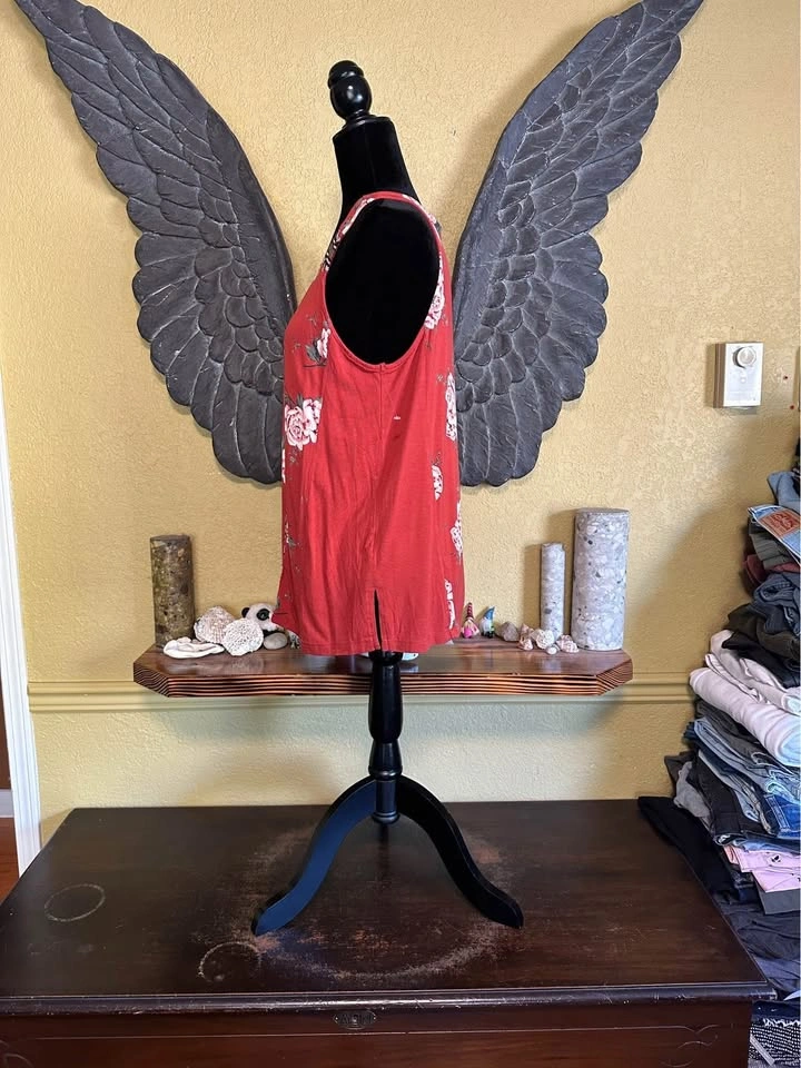 Ricki’s Floral Red tank Top - photo 4