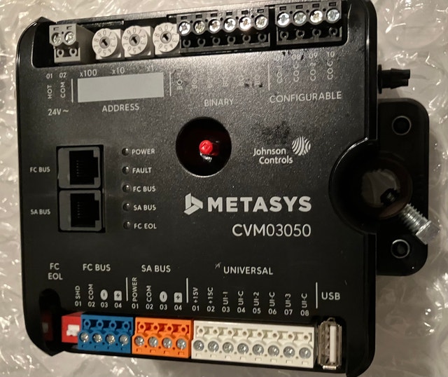 Johnson Controls Metasys M4-CVM03050-0 VAV Controller - New - photo 2