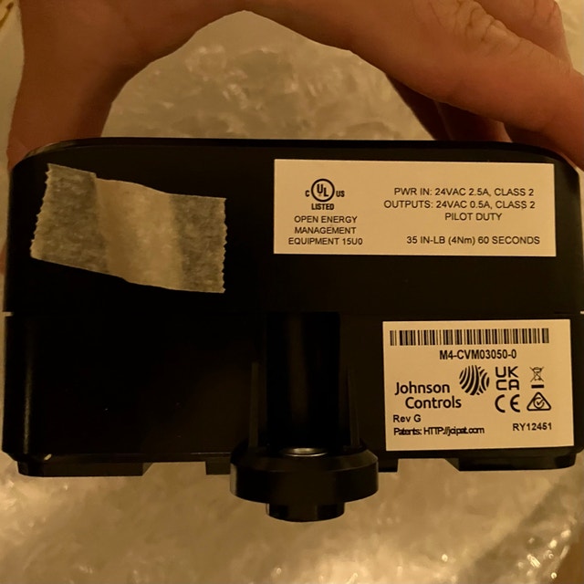 Johnson Controls Metasys M4-CVM03050-0 VAV Controller - New - photo 5