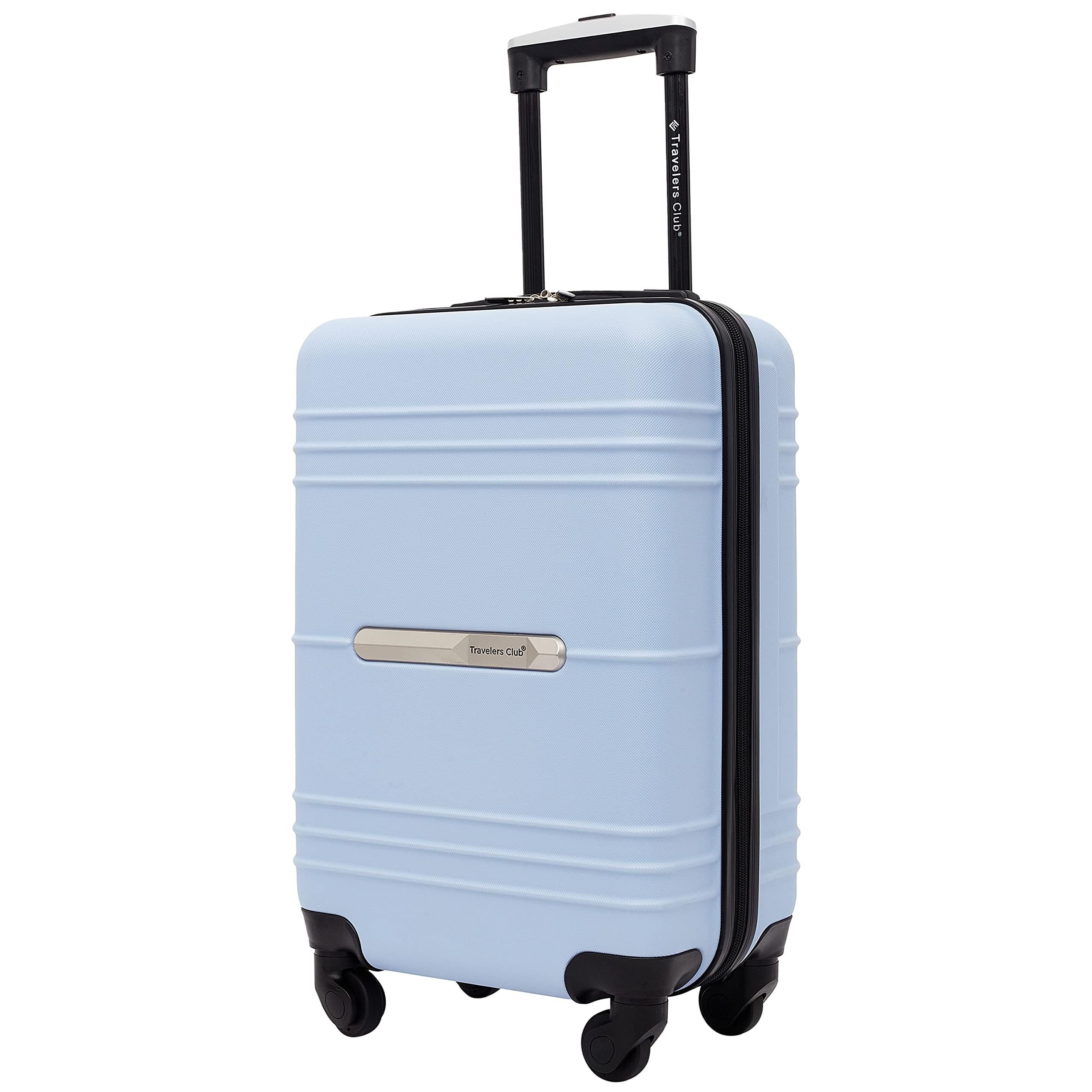 Travelers Club 22" Richmond Spinner Carry-On Luggage, Blue - photo 2