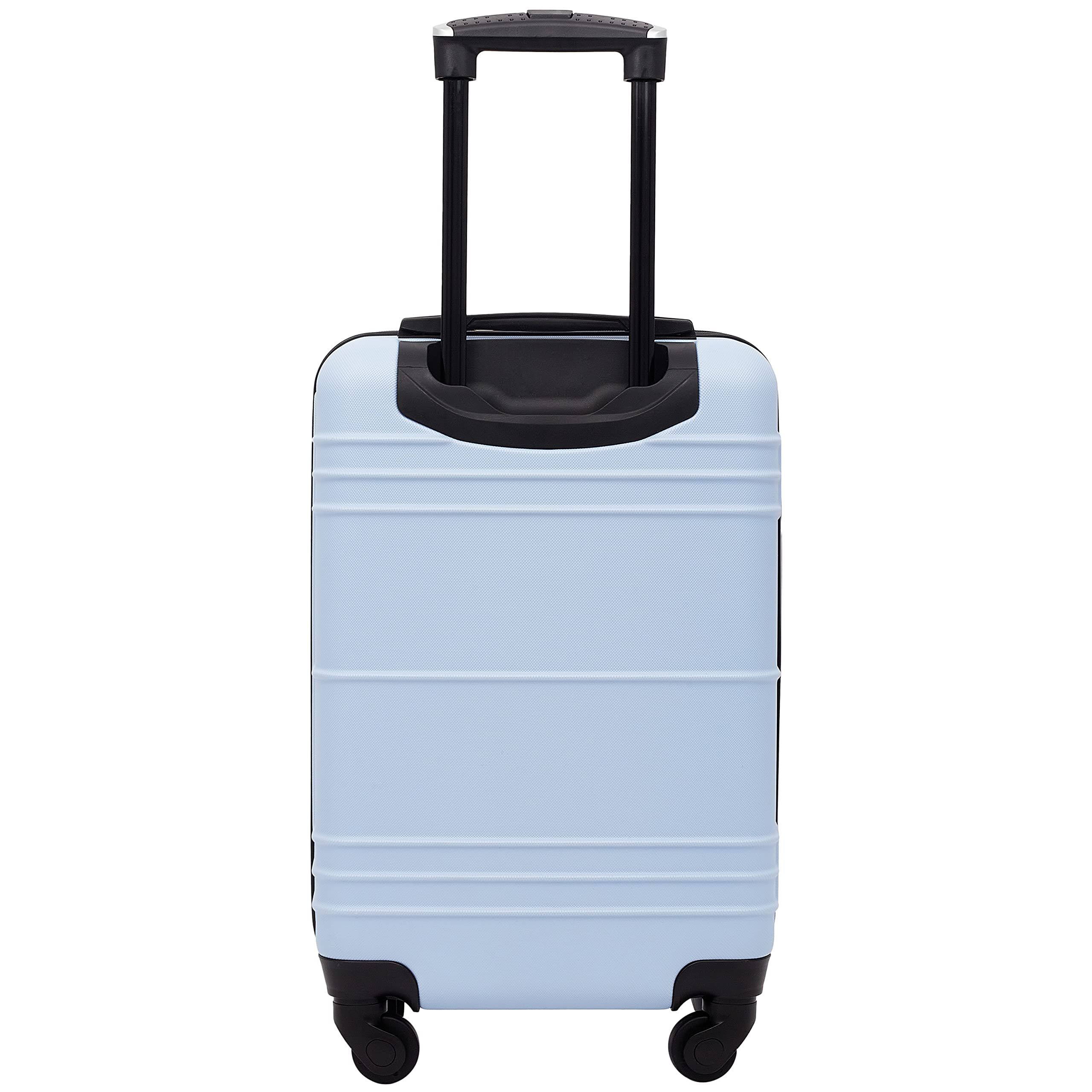 Travelers Club 22" Richmond Spinner Carry-On Luggage, Blue - photo 3