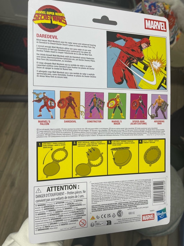 Marvel Legends Secret Wars Daredevil – Sealed - photo 2