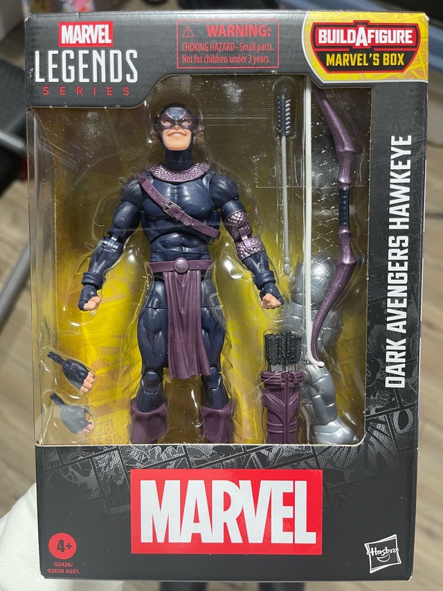 Marvel Legends Dark Avengers Hawkeye – Sealed - photo 2