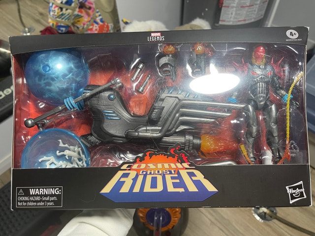 Marvel Legends Cosmic Ghost Rider + Bike – Sealed - photo 2