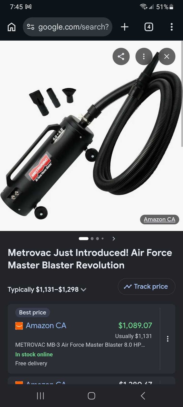 MasterBlaster 4.0HP Industrial Dry vac - photo 2