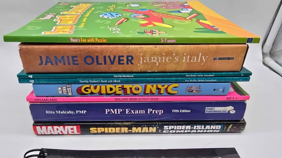 Pre-Calculus, Jamie Oliver, Spider-Man, and Activity Books - photo 2