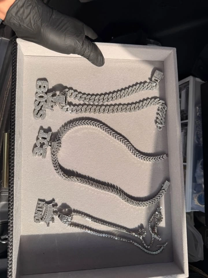 ICED OUT JEWELRY AAAA CZ STONES ALL BRAND NEW - photo 2