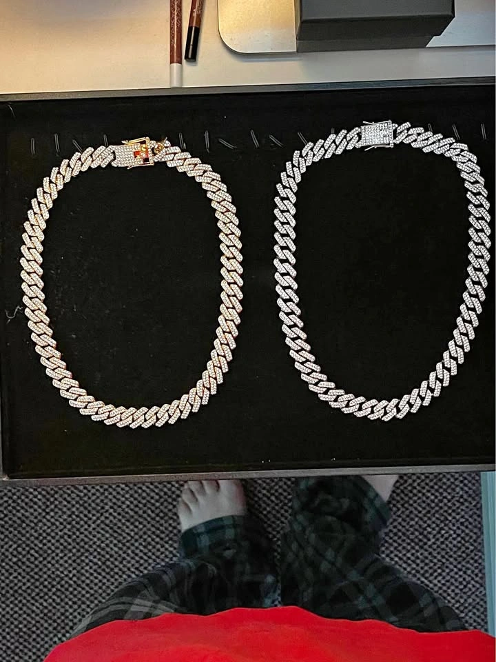 Iced out jewellery various styles