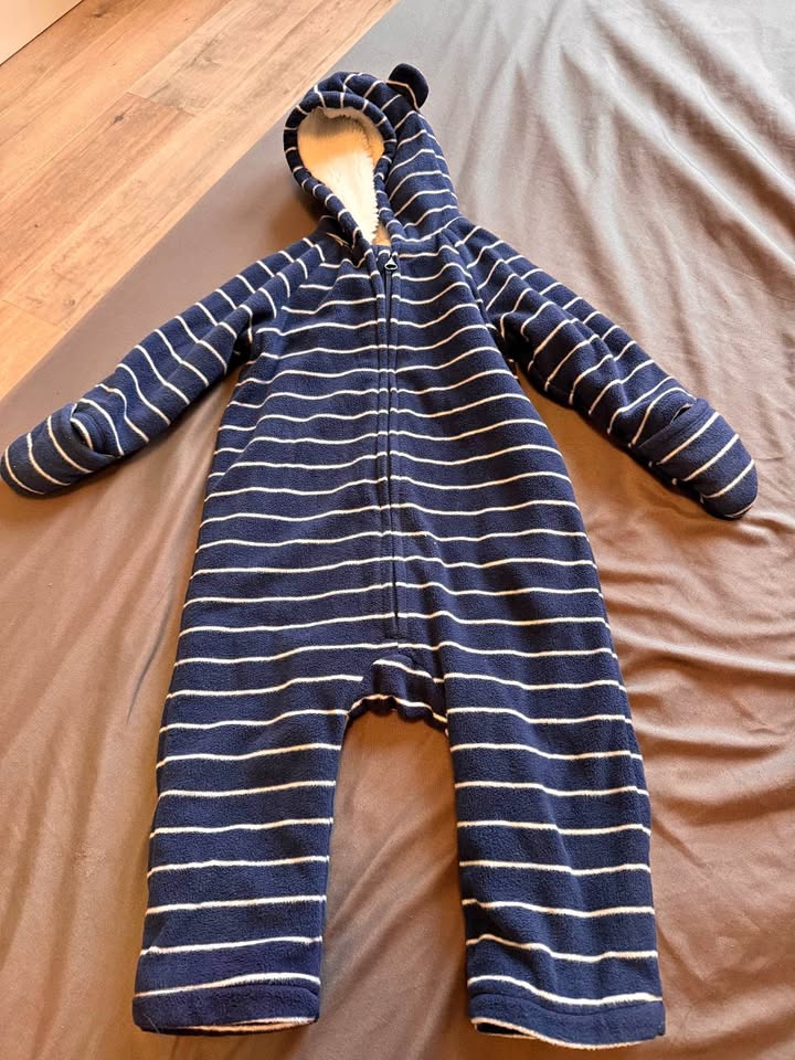 18-24 months baby bunting suit bodysuit