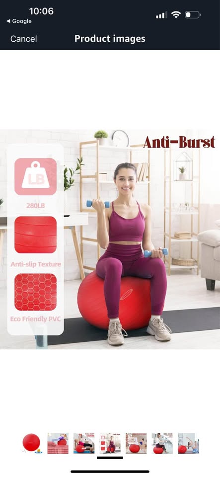 Yoga ball 26" - photo 5