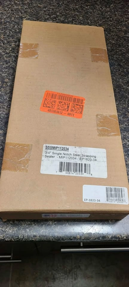 NEW 3/4" Steel Strapping Sealer Tool (MIP112034 / EP-1820-34) - photo 2