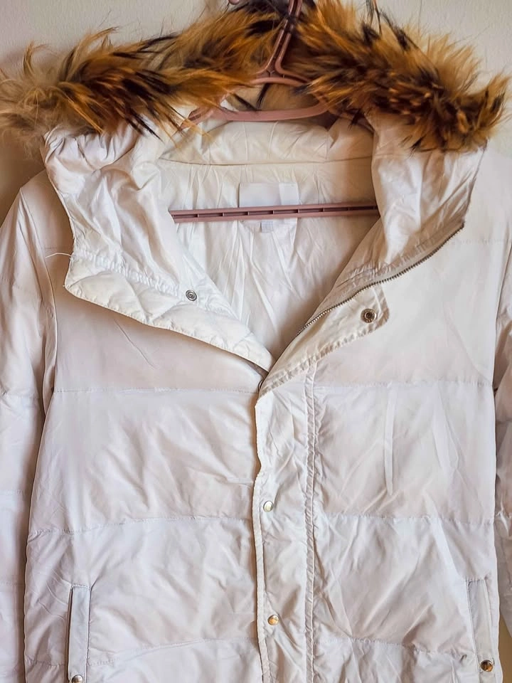 White b+ab 90% Down Winter Puffer Coat - photo 3