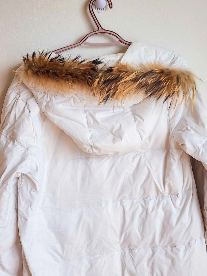 White b+ab 90% Down Winter Puffer Coat - photo 5