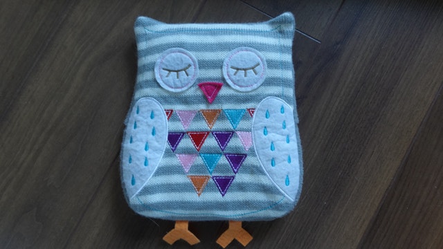 Owl Plush Microwaveable Heat Pack