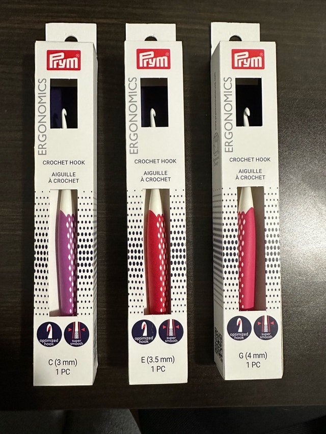 Prym Ergonomics Crochet Hooks