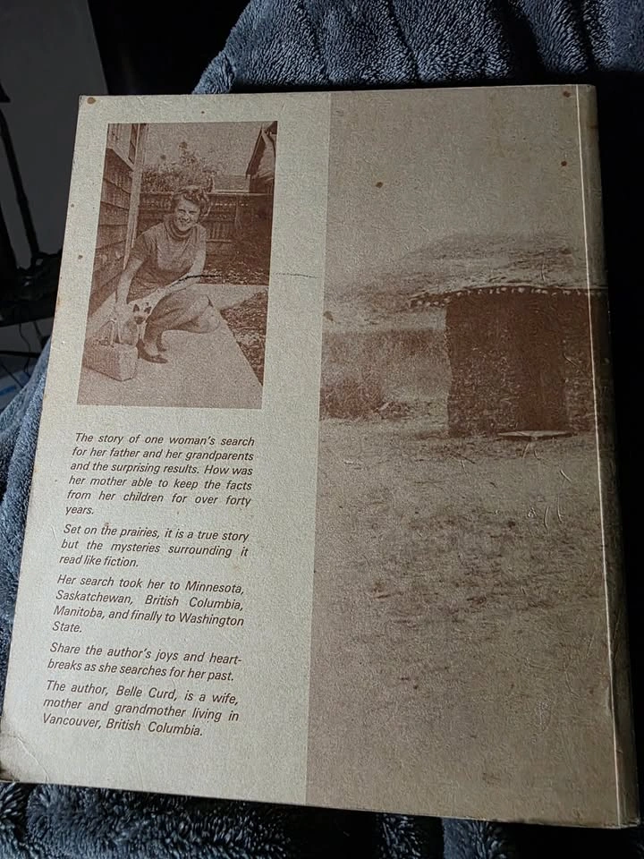 1st Ed. Finding My Family by Belle Curd — 1978 Genealogy Memoir - photo 2