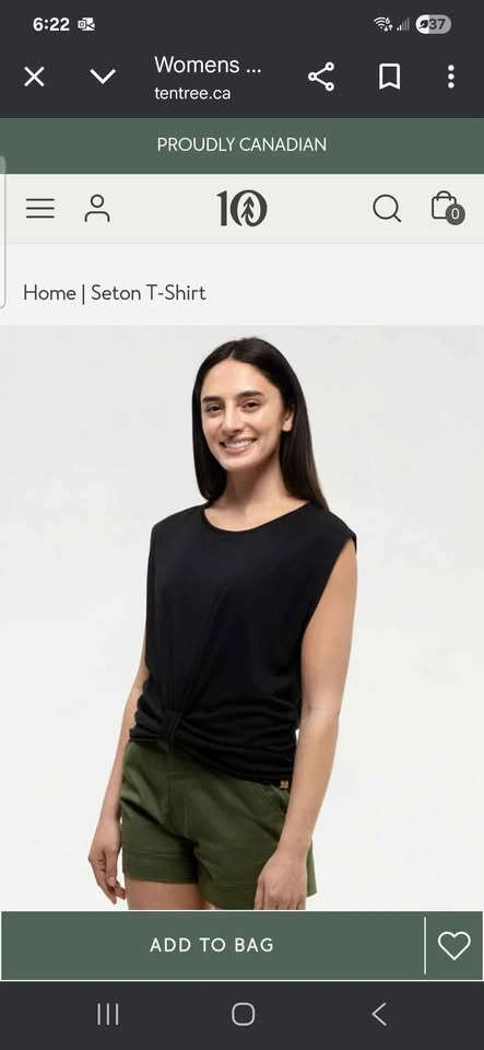 Tentree NWT Womens Shirt - photo 4
