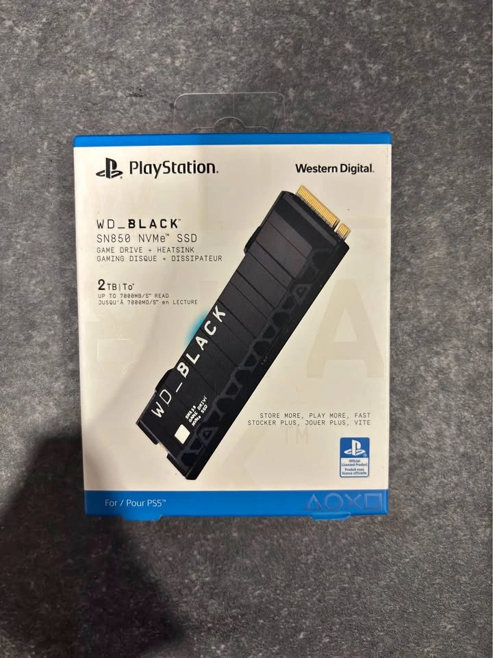 Western Digital WD_BLACK SN850 2TB NVMe SSD for PS5