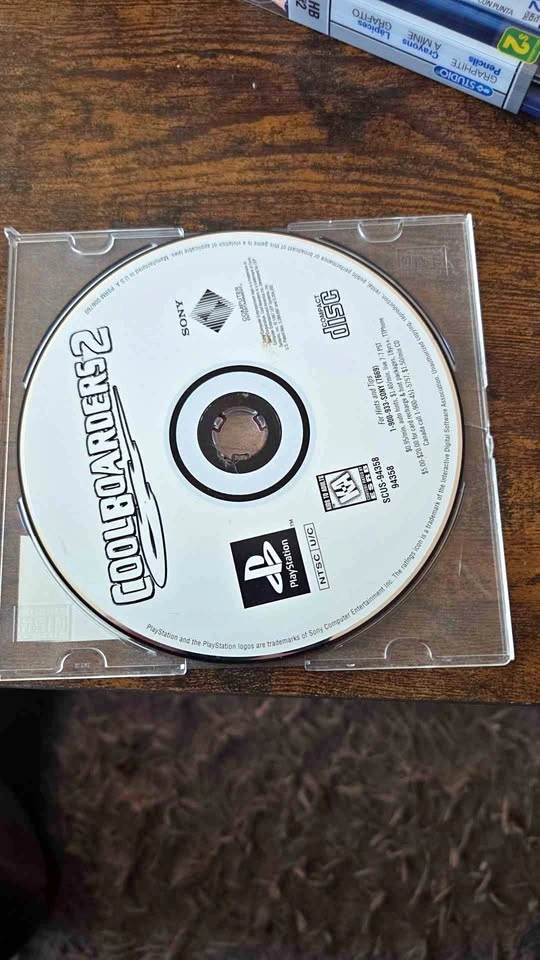 Sony PlayStation Cool Boarders 2 Game Disc
