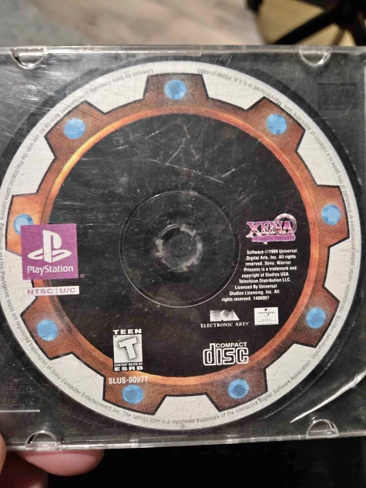 Xena: Warrior Princess - PlayStation 1 (PS1) Game Disc only