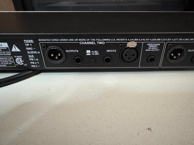 dbx 266xs Compressor/Noise Gate - photo 5