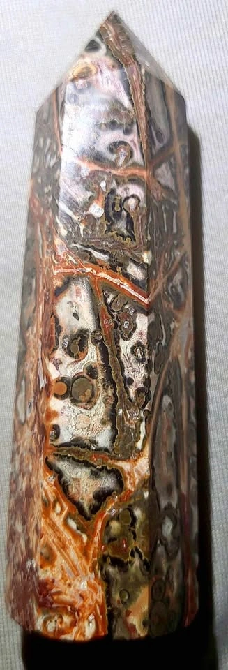 Leopard Skin Jasper Crystal Tower