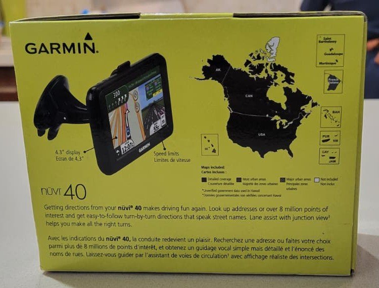 Garmin nüvi 40 GPS Navigation System – Used, Excellent - photo 2