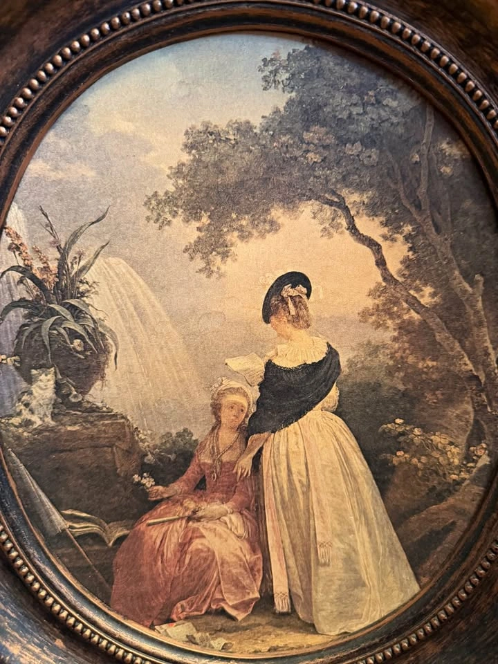vintage romantic art prints | 14.5”x 13” - photo 3