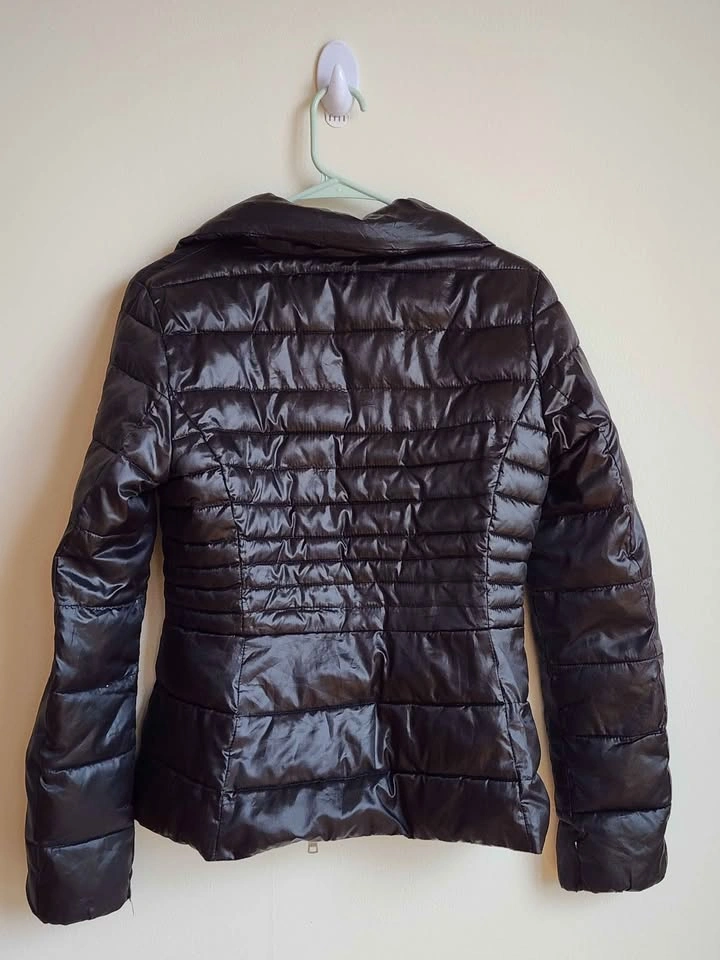 Armani Exchange A|X Black Quilted Puffer Jacket Size M - photo 4