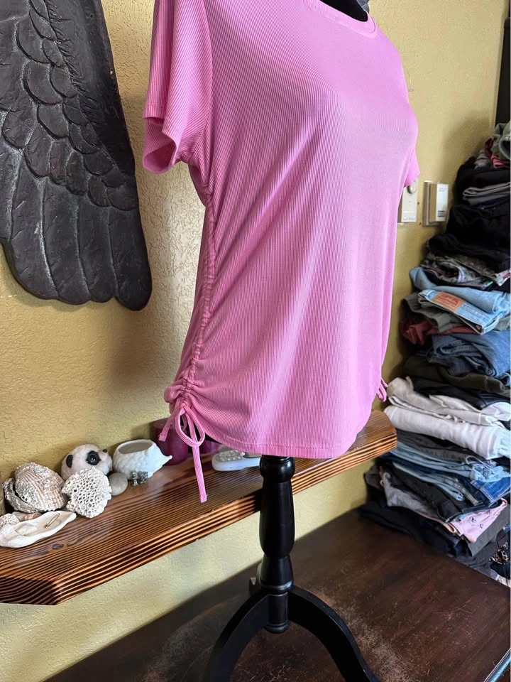 My Style Ruched Pink Top - photo 3