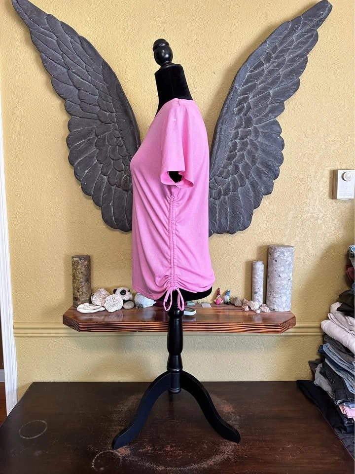 My Style Ruched Pink Top - photo 5