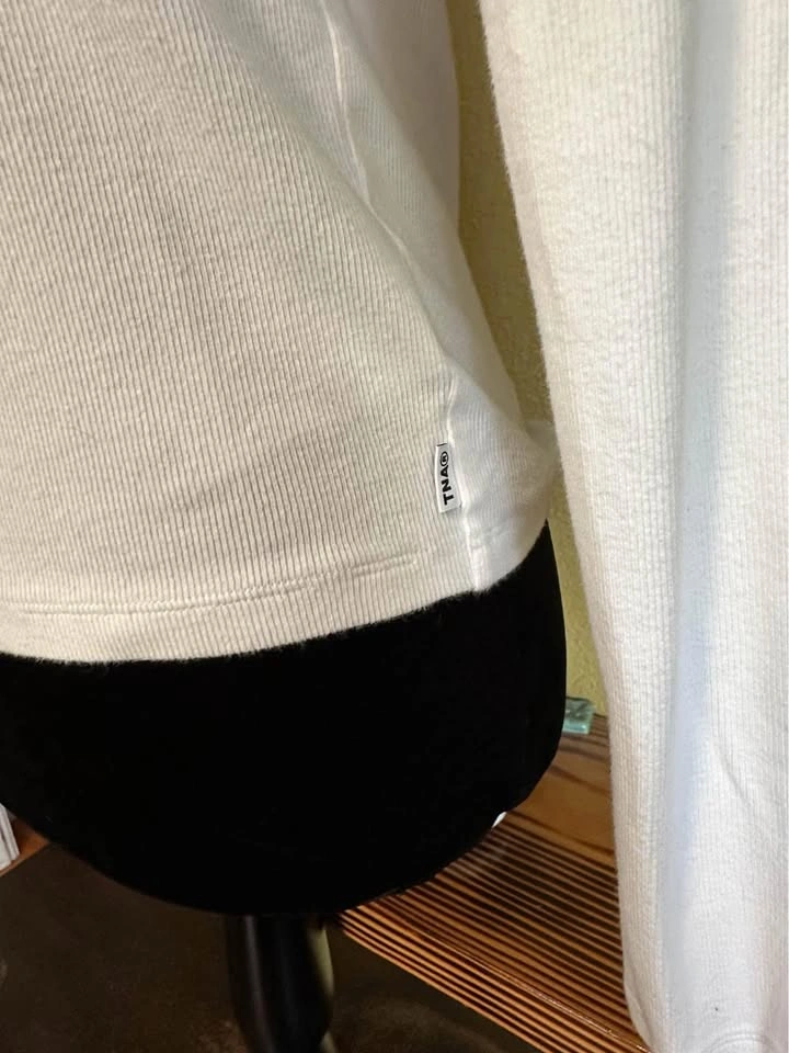 TNA White Square Neck Longsleeve Top - photo 3