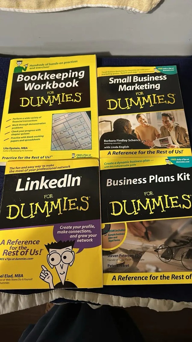 Business & Finance For Dummies Books — $10 Each