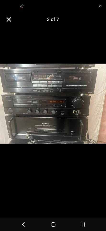 Onkyo stereo system. Mint - photo 3