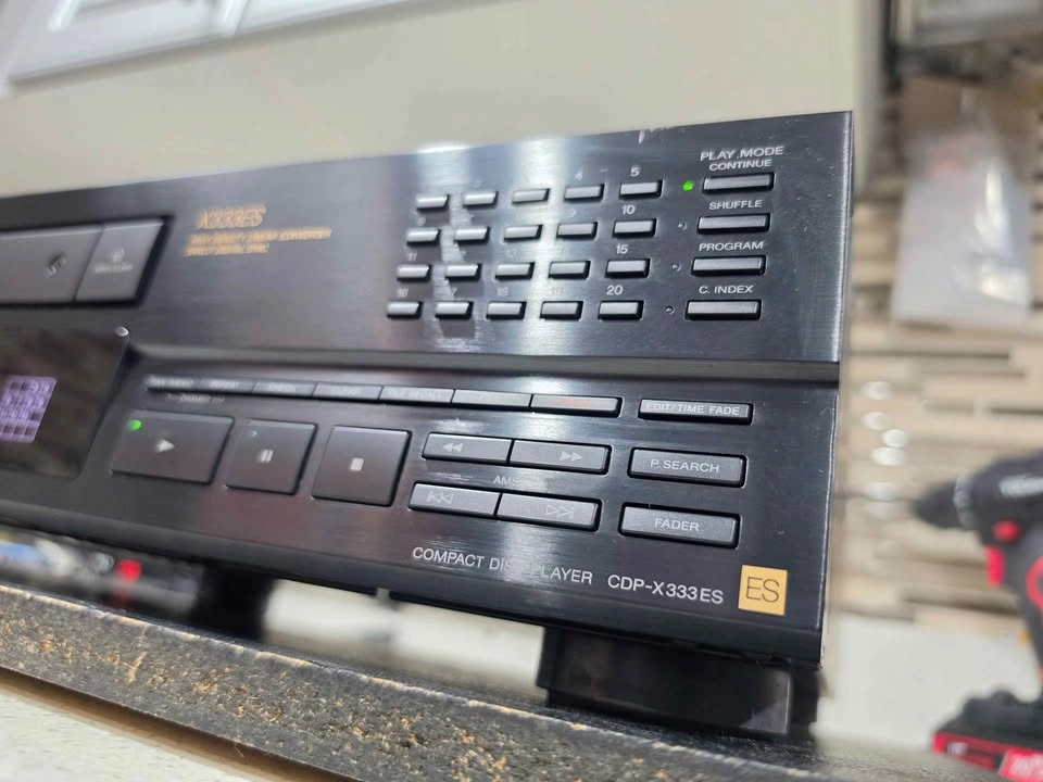 Rare Sony X333es hi-end cd player - photo 4
