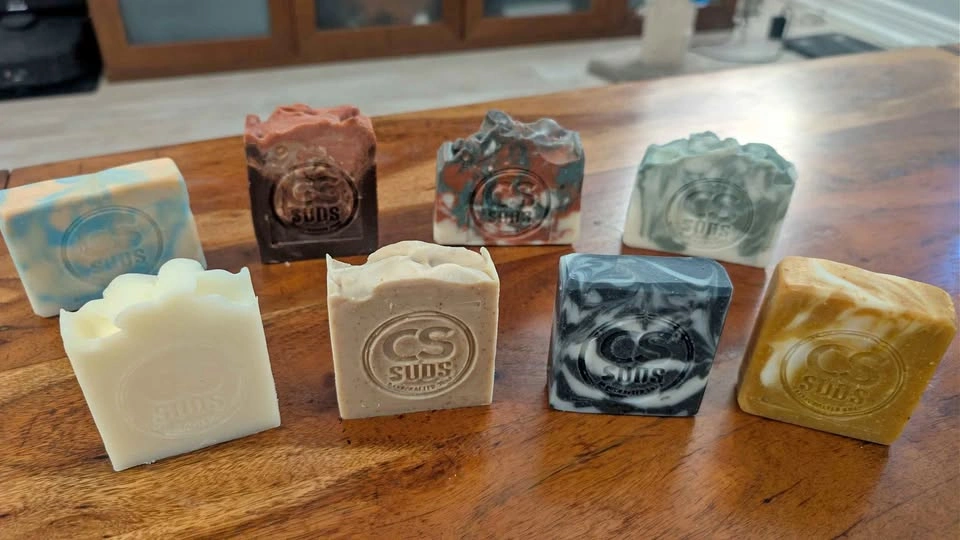 100% home made beef tallow soaps - scented and unscented
